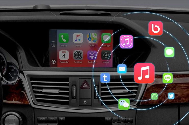 Apple CarPlay ワイヤレス Android Auto カメラ:オリジナル レトロフィット キット